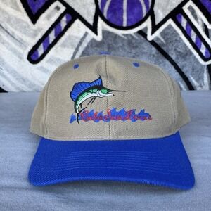 Cabo San Lucas Marlins Strapback Hat Multi OSFA Embroidered Colorblock